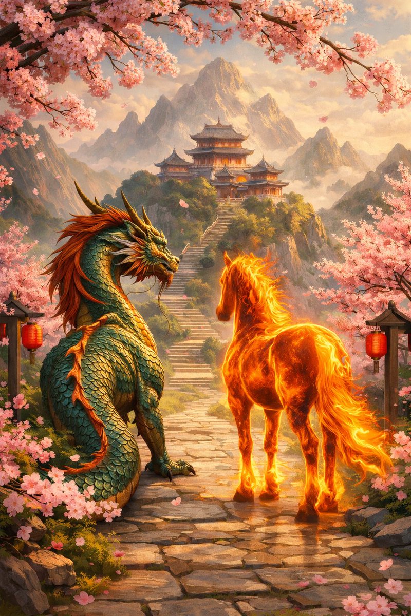 Old traditions say the Dragon sees what could be, while the Horse carries what must be done.
One sets the course. The other moves the weight.
Nothing legendary about progress. Its built through consistency, timing and momentum.
Vision matters, but only when its backed by