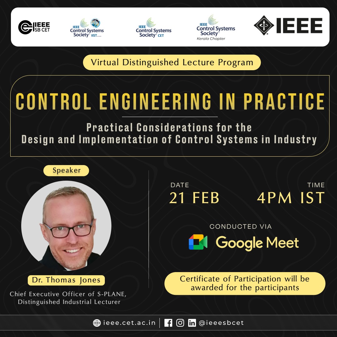 IIST_Trivandrum's tweet photo. 𝐕𝐢𝐫𝐭𝐮𝐚𝐥 𝐃𝐢𝐬𝐭𝐢𝐧𝐠𝐮𝐢𝐬𝐡𝐞𝐝 𝐋𝐞𝐜𝐭𝐮𝐫𝐞 𝐏𝐫𝐨𝐠𝐫𝐚𝐦

#IEEE #IIST #distinguishedlecture https://t.co/NF7CuOKFaw