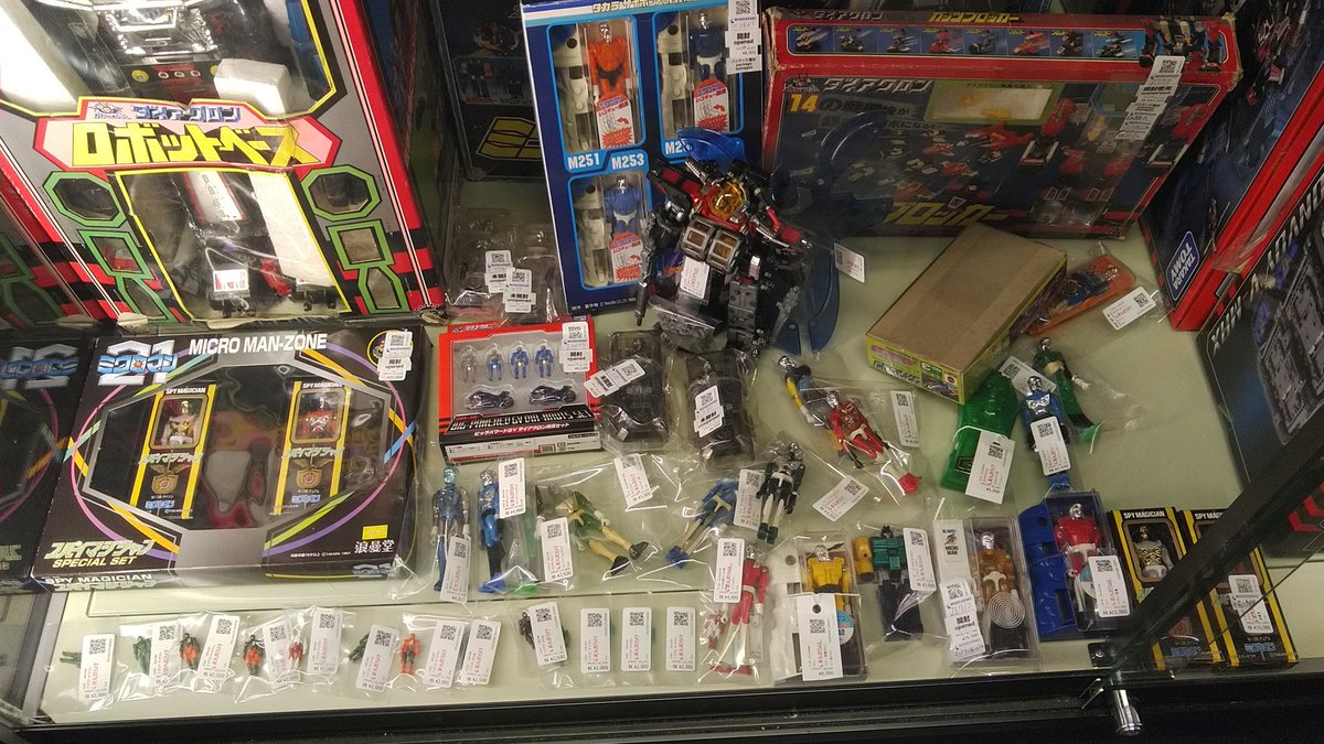 初那由多。 #まんだらけ #ミクロマン