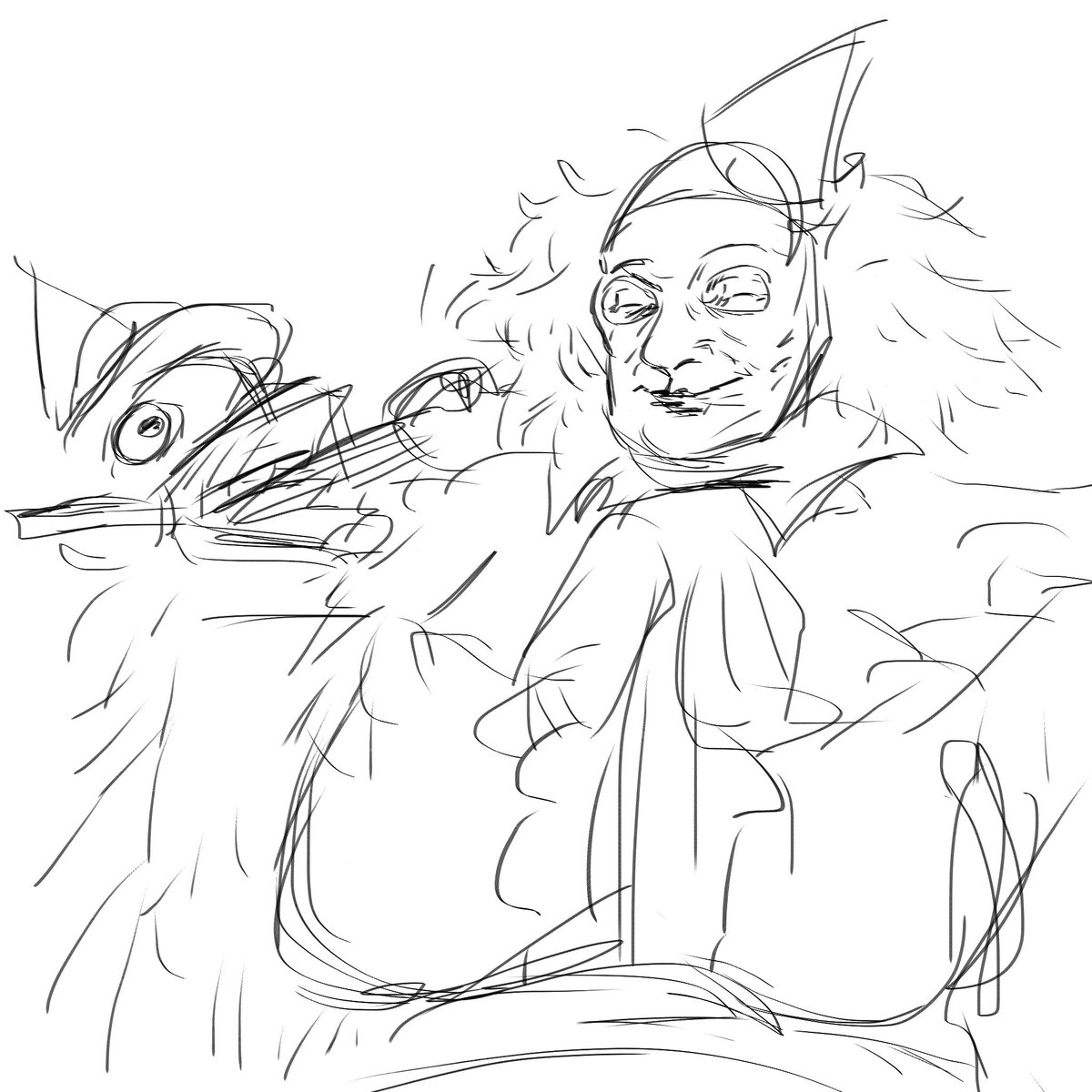 <a href="/love_gooseberry/">i fucking love mother gooseberry</a> Here have a gooseberry sketch i made w my thumb :] i made it for a friend's bday but i liked how she turned out (futterman not so much......... dang)