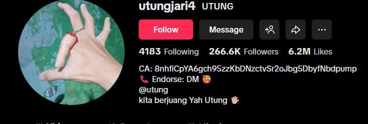 $utung getting more viral now let send it together.

8nhfiCpYA6gch95zzKbDNzctvSr2oJbg5DbyfNbdpump