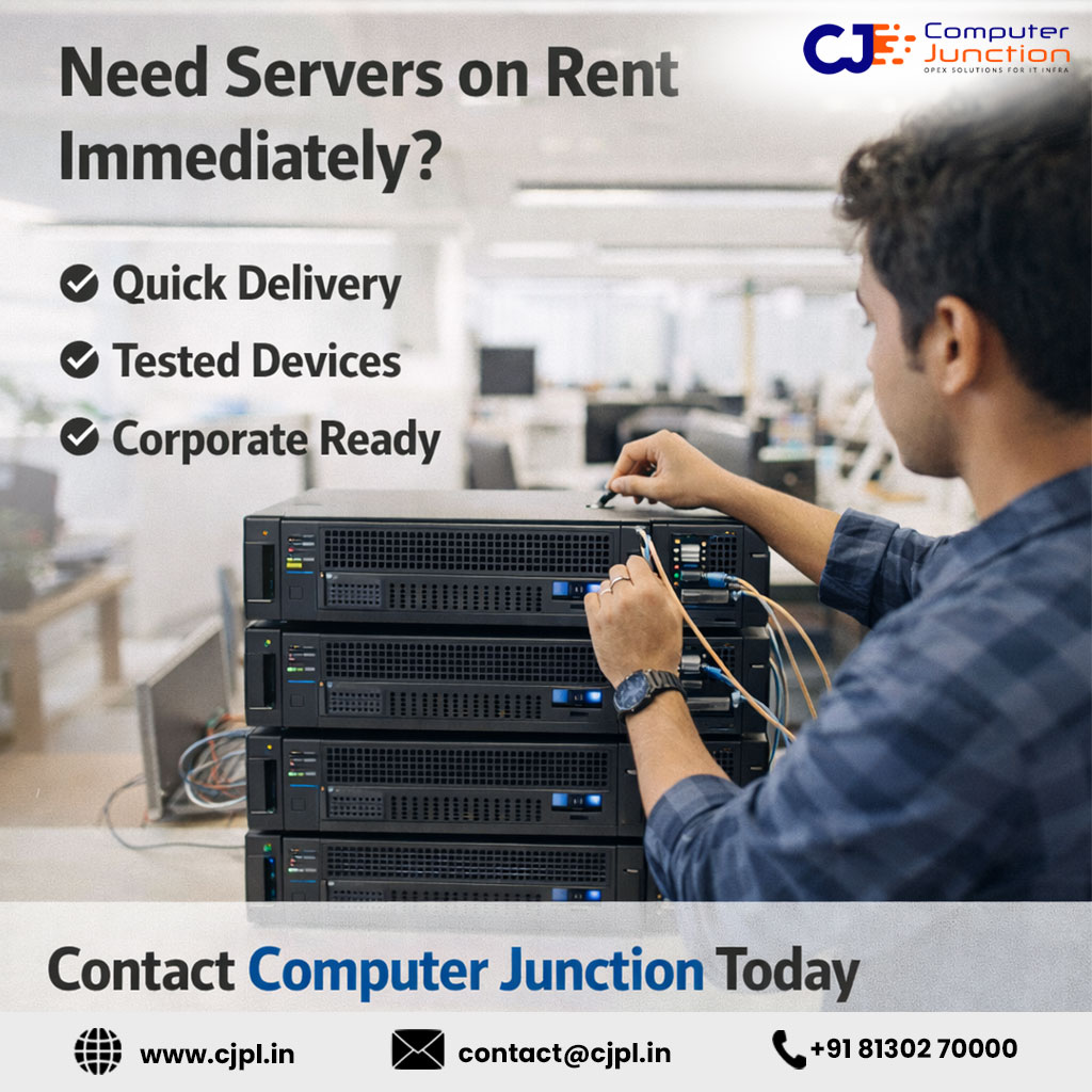 cjpl_in's tweet image. Contact Computer Junction today for immediate server rental solutions.
Visit cjpl.in to get started.

#ComputerJunction #CJPL #RentalServer #ServerRental