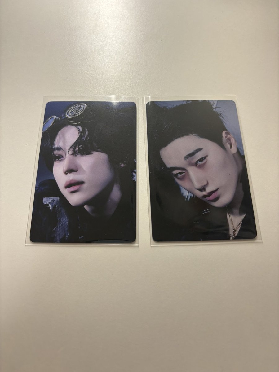 ATEEZ HMV特典 トレカ 交換 【譲】 ユノ、サン 【求】ウヨン、ジョンホ