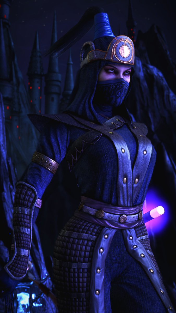 Kitana_theBest's tweet photo. Her look is so intimidating 🩵 https://t.co/tAlUvMrFoy