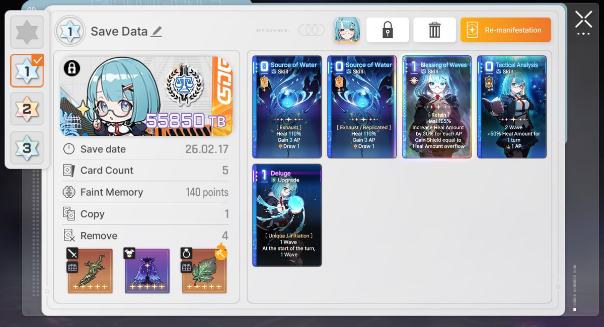 Season 2 of CZN has been so fun to build decks with. My skinny Mika deck UGH slurp it up xD