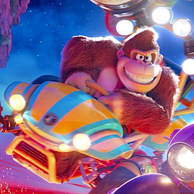 KongoJungleKing's tweet photo. Hello everyone Donkey Kong here, just a hunk of primal power and 800 pounds of pure ape excellence. When I'm not expanding my Banana Hoard or sending King K. Rool (@KingOfRot99) into orbit, I'm laying down the rhythm on the bongo drums. 🥁 

#DonkeyKong
#SuperMarioBrosRP
#BANANA https://t.co/FnNpI25re1