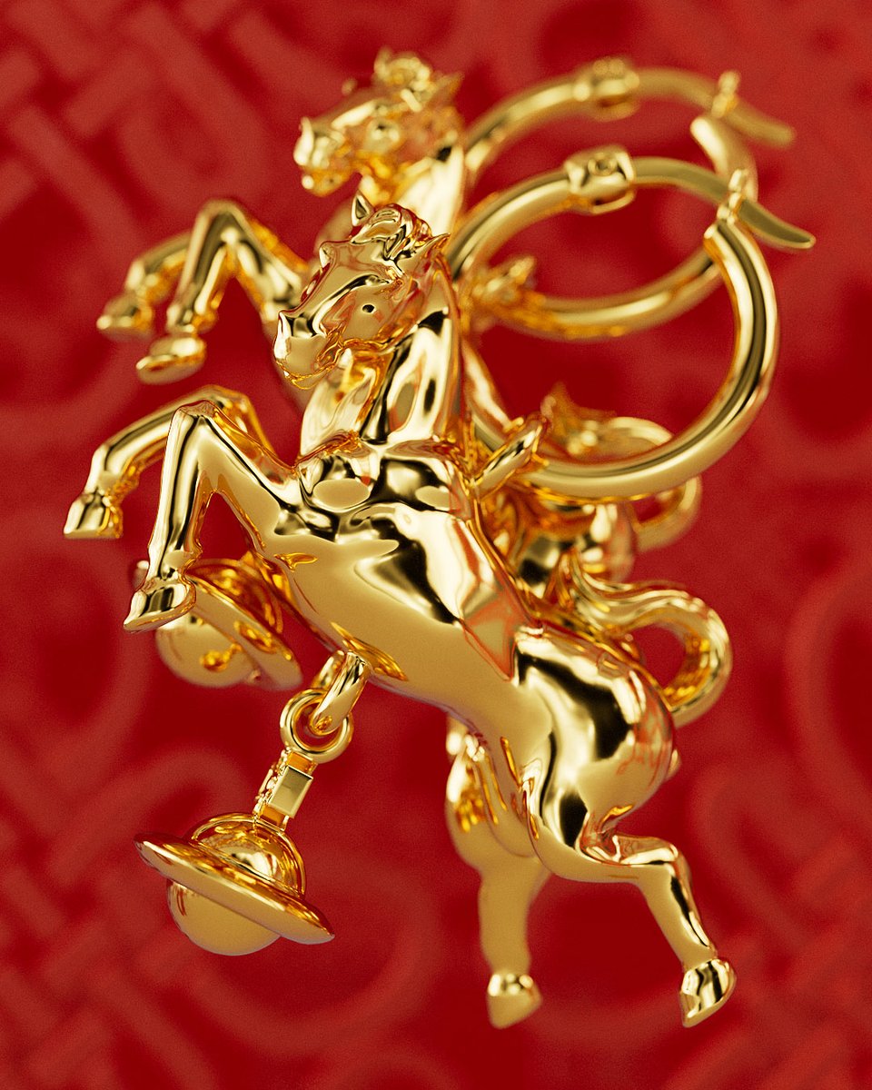 午（うま）年」を称えて。 今シーズンは、洗練された造形美をもつ馬の