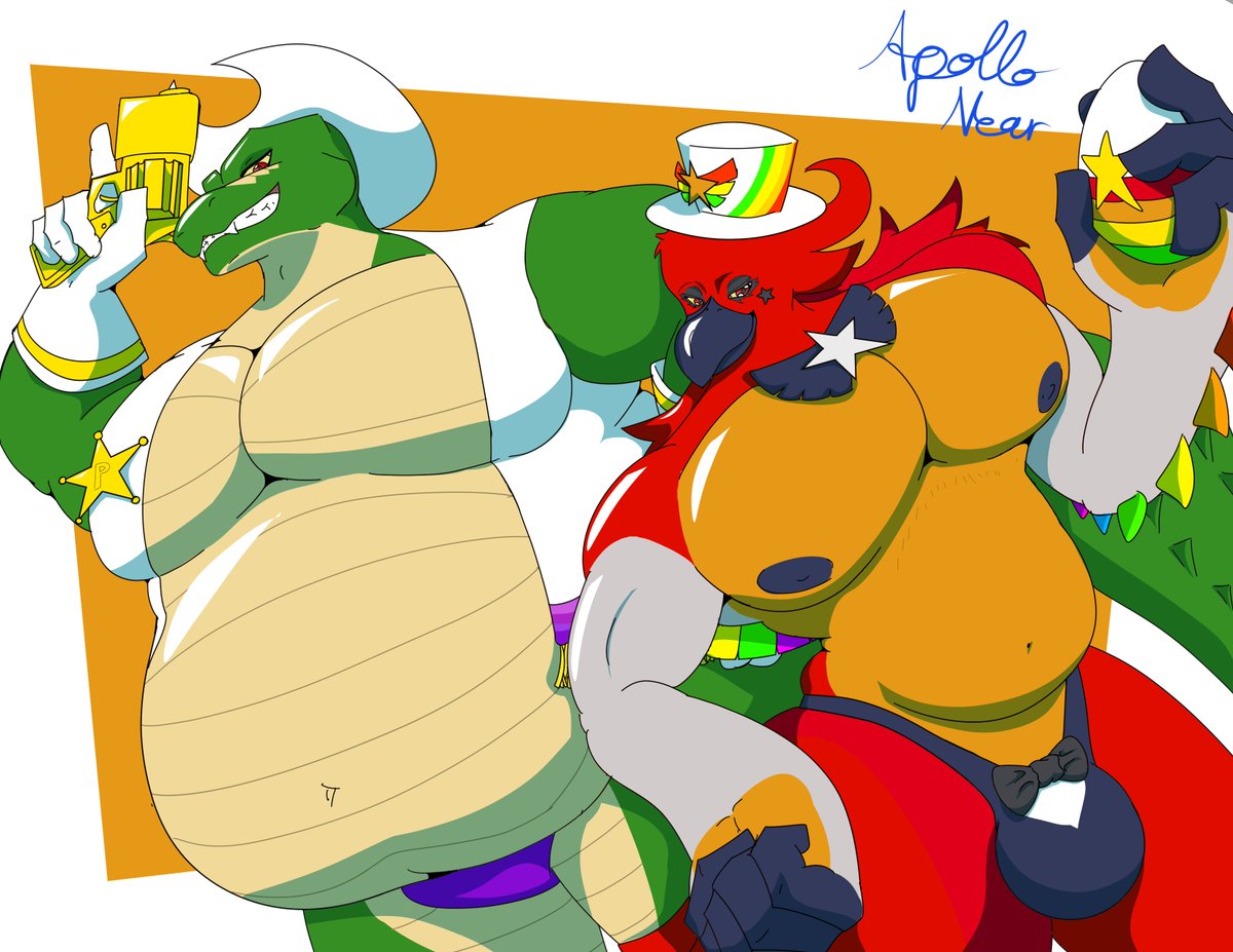 just caught up with the kings of hell game
....
and just like that, i have a new obsession 

#furryartist #furryartwork #Fursona #digitalart #furrydrawing #furryanimation #animation #fatfur #superchub #belly #kingsofhell