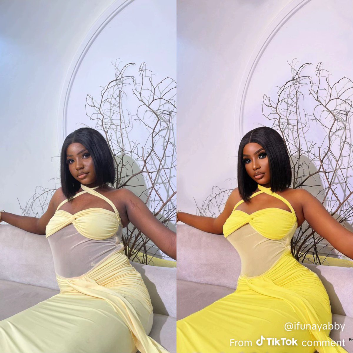 Before editing.                   After editing 
Women please 😭😭