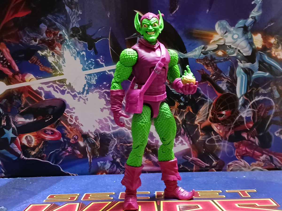 2026年2月購入レジェンド ⑧グリーンゴブリン スパイダーマンと一緒に