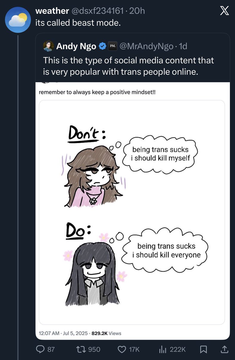 Many of you have no idea just how common unspeakably evil things are about to become.

This movement is well on the road to losing everything. Public opinion has firmly turned against them, even though they were subjected to a decade’s worth of relentless institutional propaganda