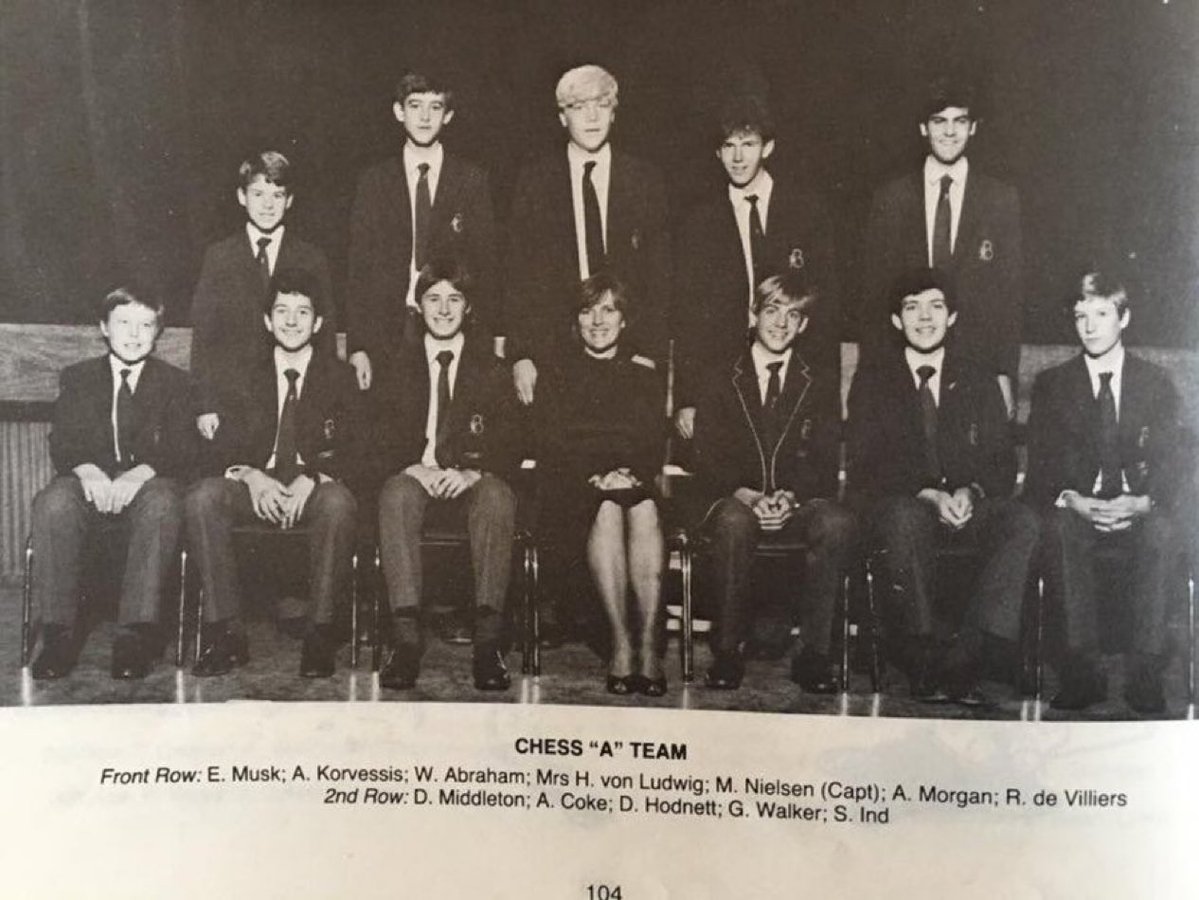 teslaownersSV's tweet image. I’ve always said Elon Musk was the youngest, shortest, and brightest in his class.

Maye Musk on Elon