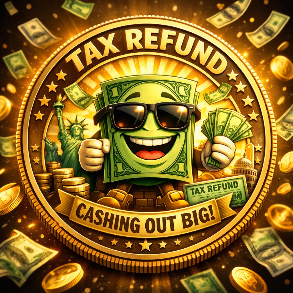 TaxRefundMeme's tweet photo. Anyone? #Airdrop #TaxRefundMemeCoin 🤑🤑🤑 https://t.co/fRA3NwmwXm