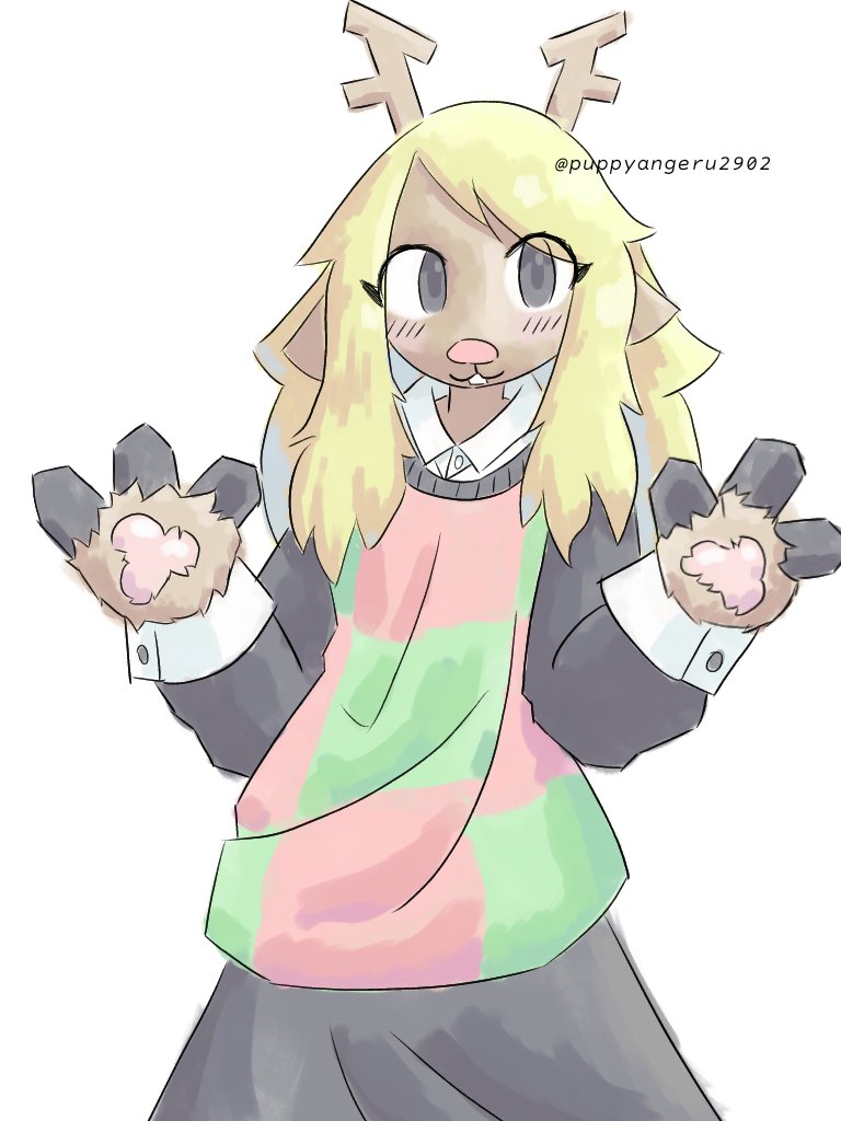 deer #DELTARUNE #deltarunetomorrow #furry #Noelle