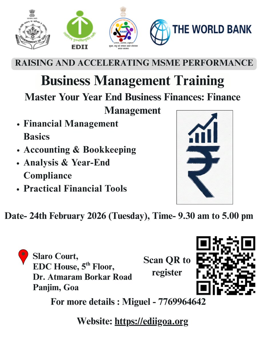 EDII Goa Centre tweet media