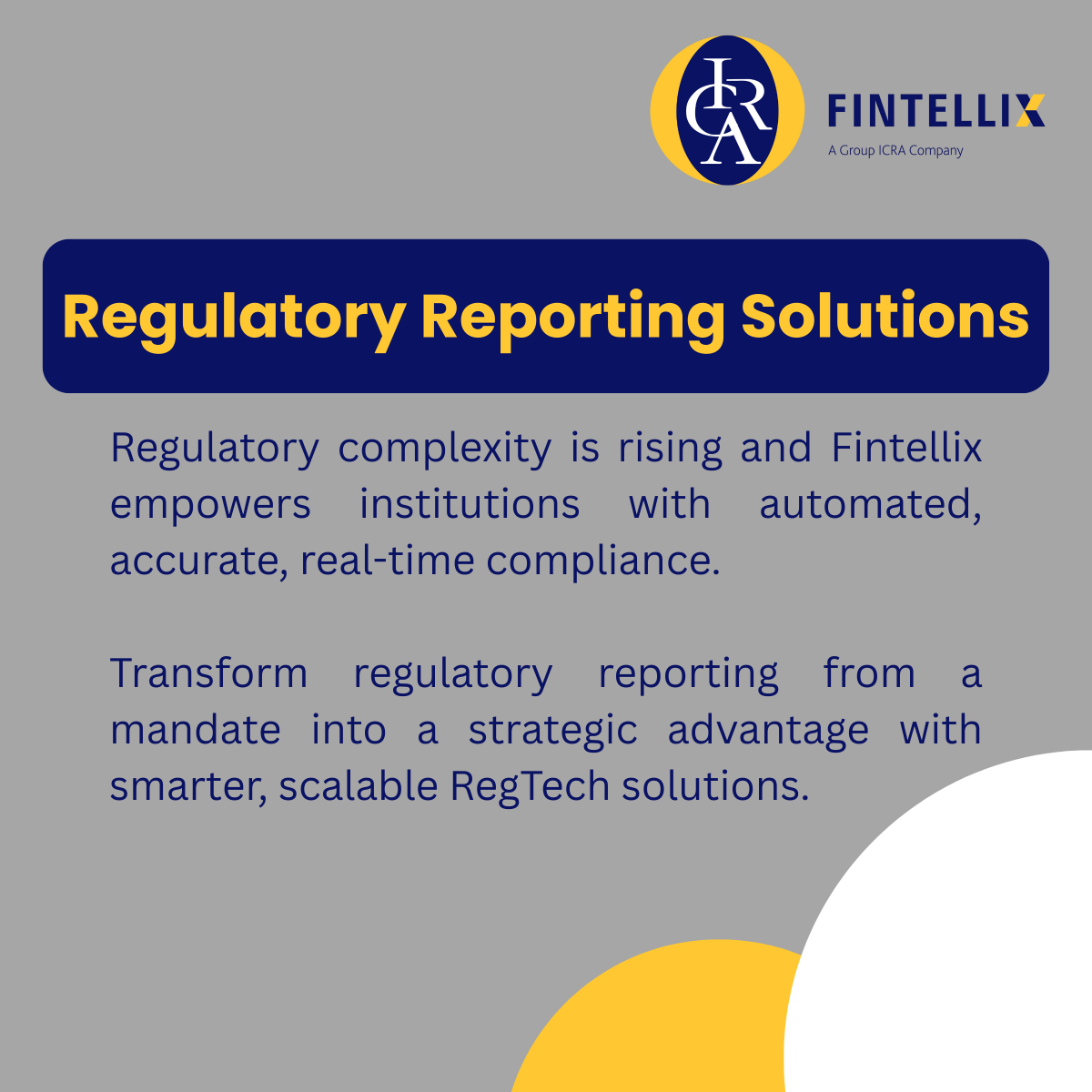 Institutions are transforming compliance with <a href="/_Fintellix/">Fintellix</a> RegTech:
• Seamless regulatory reporting
• Automated data accuracy
• Real-time risk insights
• Scalable, future-ready framework

Check here: fintellix.com/solutions/regt…
#Fintellix #RegTech #RegulatoryReporting #Compliance