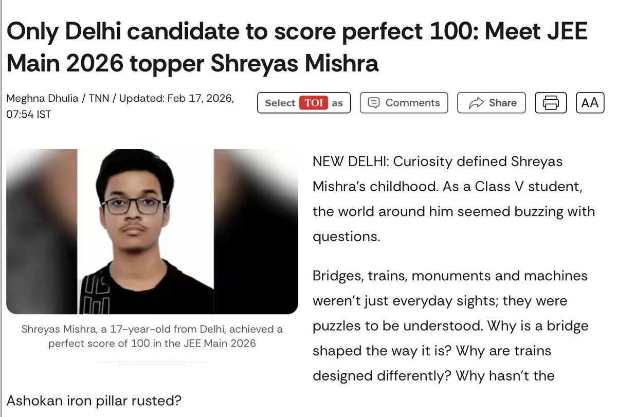 JEE 26 Main Result Out:

Topper name - Shreyas Mishra

Hate us, Abuse us, Blame us - but we will ALWAYS stay on TOP !