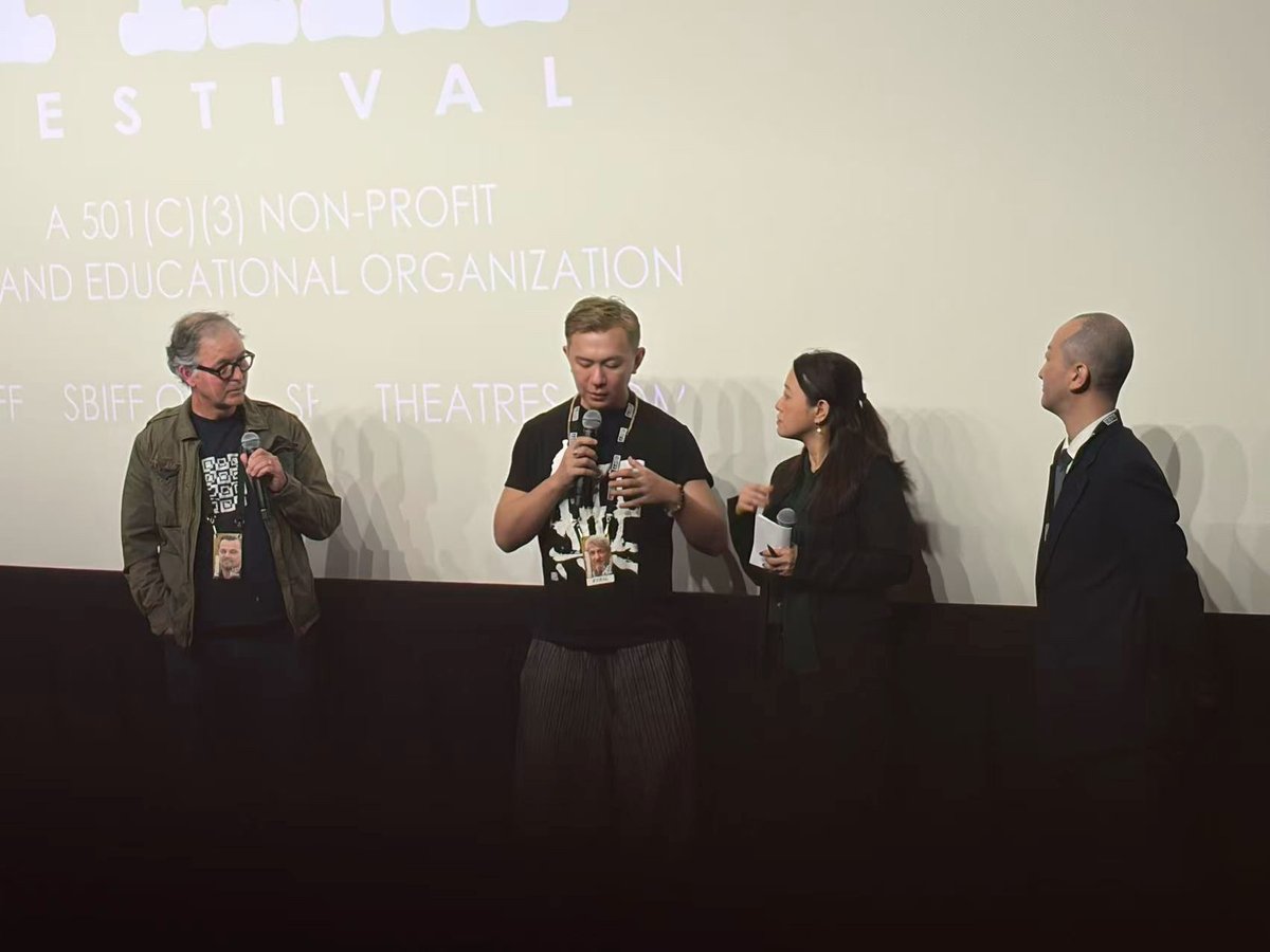 ◢◤
　映画『#拡散』
　— サンタバーバラ国際映画祭
　　 レポート③ 公式TV Q&amp;A
◥◣

サンタバーバラ国際映画祭公式TVでのQ&amp;Aより、一部をご紹介します。

＃
Q：この映画のメッセージを教えてください。

#白金 監督：
まず、サンタバーバラ国際映画祭に参加できたことを本当に光栄に思います。