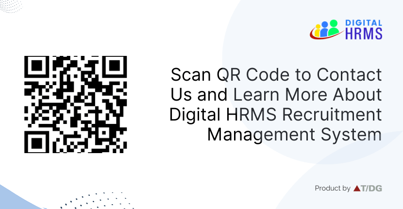 DigitalHRMS's tweet photo. Handling recruitment management is the toughest challenges of today and needs a robust tool for the best output. Contact us to know more about Digital HRMS recruitment management system to handle it. Scan QR Code Now 

#DigitalHRMS #HR #Recruitment #HRTech #ScanQRCode #ScanCode https://t.co/iiVQ0KsiZh