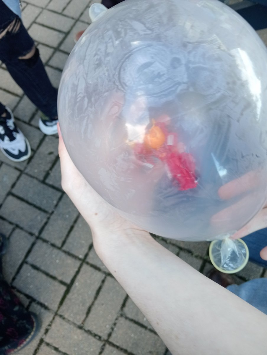 We put hot rod in a condom