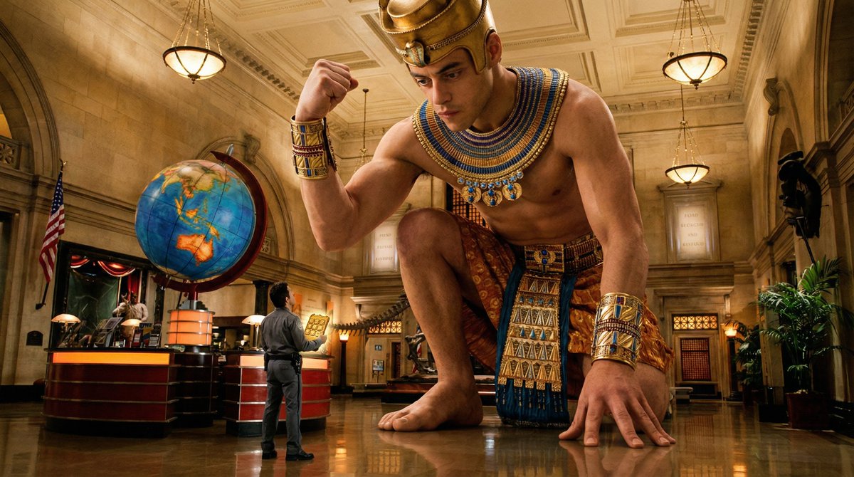 GiantgrowthUwU's tweet photo. Night at the Museum GT growth Generated

mummy Ahkmenrah wasn't the only one who came alive,  there is also one huge statue of Ahkmenrah that came alive https://t.co/8Md0Uou6aL