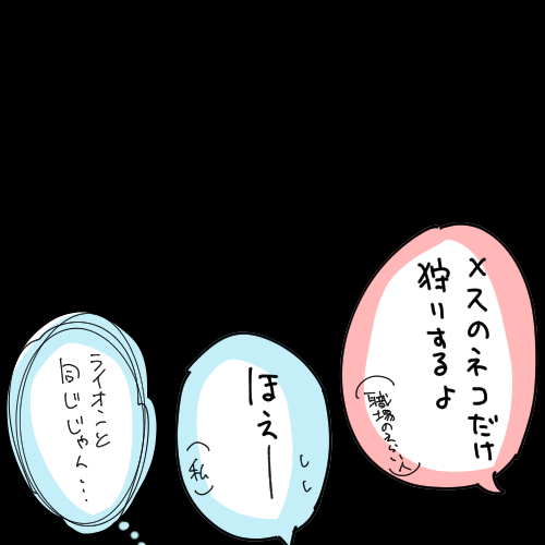 職場の駐車場に散らばる大量の羽毛を不思議に思っていたら職場にいる猫が狩りをした後だそうで驚いた 