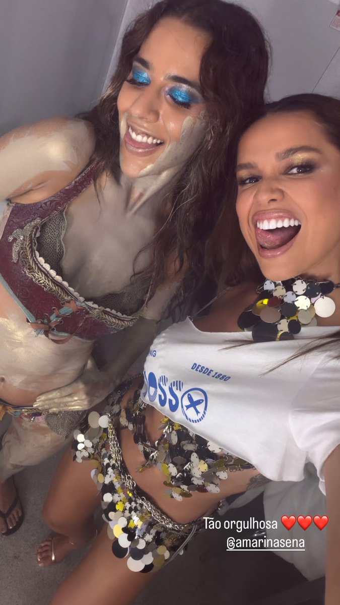 Juliette e Marina Sena. ✨