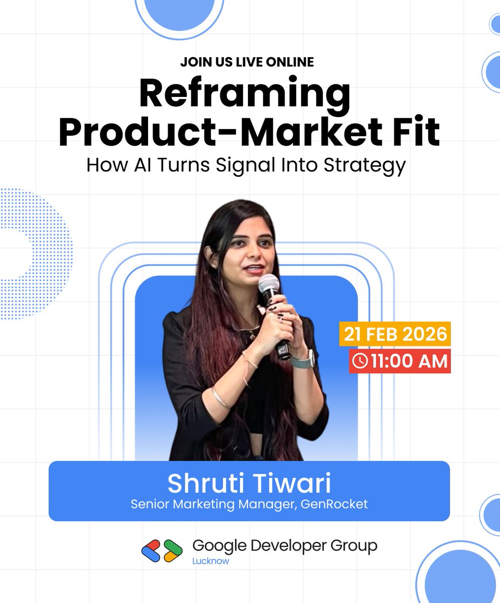 GDG LUCKNOW tweet media