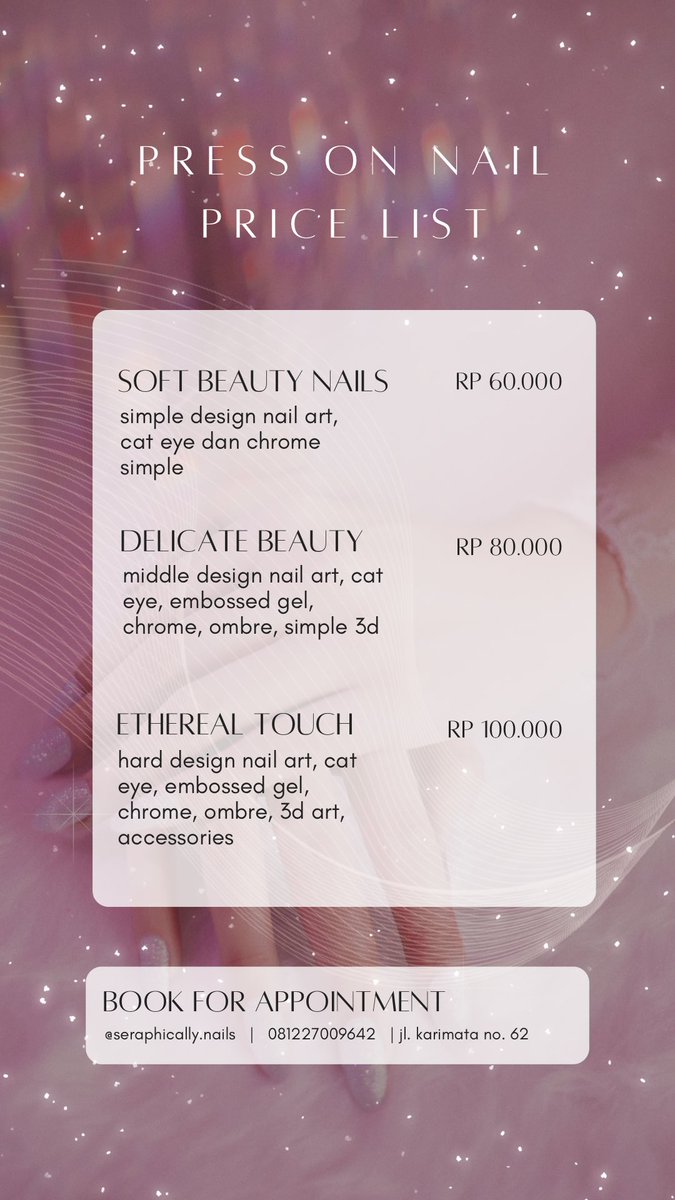 cc open jasa nail art sama press on nails jir tweet media