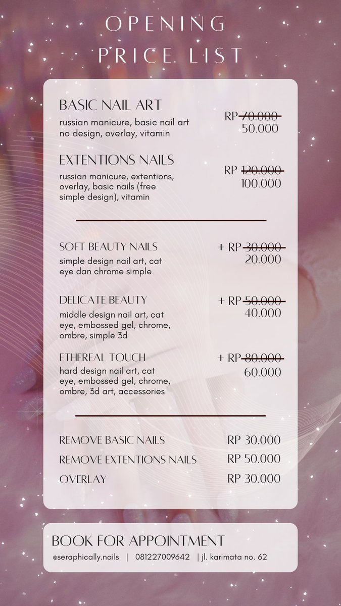 cc open jasa nail art sama press on nails jir tweet media