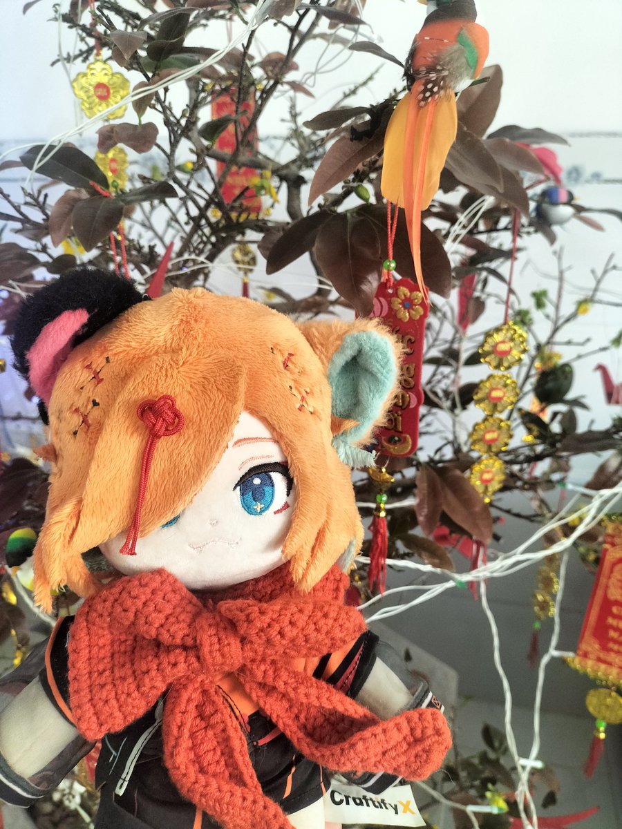 Happy lunar new year 
And LMAO MY RELATIVES ASK IF MY SHIKI IS A BABY THREE OR LABUBU HAHAHHAHAHAHSHHAHA