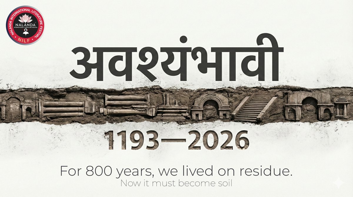 Eight centuries ago, a fire ended humanity’s vital conversation.
The dust kept settling.
Now the vacuum collapses.
Fragments reconnect.
The dialogue resumes.

An invitation was sent 800 years ago.
It surfaced in your inbox.
48 hours remain to RSVP.
<a href="/DrKumarVishwas/">Dr Kumar Vishvas</a> <a href="/GhoshAmitav/">Amitav Ghosh</a>