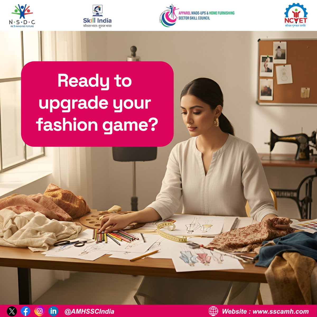 AMHSSC : Apparel Made-Ups & Home Furnishing SSC tweet media