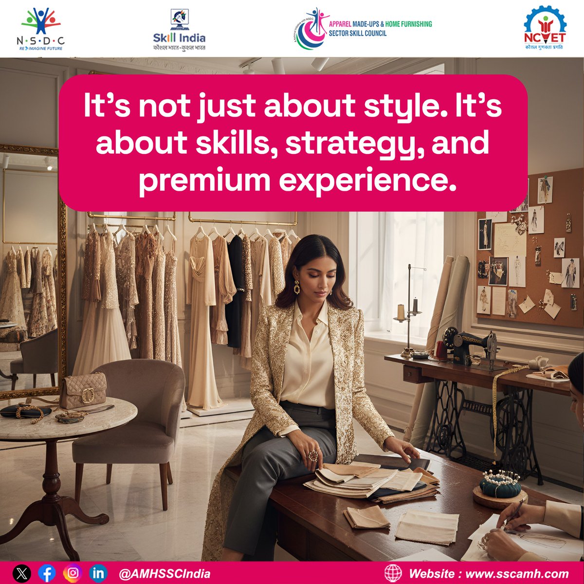 AMHSSC : Apparel Made-Ups & Home Furnishing SSC tweet media