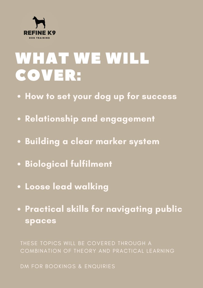 StreetHeartsBG's tweet image. Dog owners! Our trainer, Lauren of Refine K9, is hosting a Dog Owners Workshop on Sunday 8th March at The Wizard Tearoom, Nether Alderley. Learn training basics, loose-lead walking, and building a stronger bond. Contact Lauren at contact@refinek9.com!

#DogTraining #Cheshire