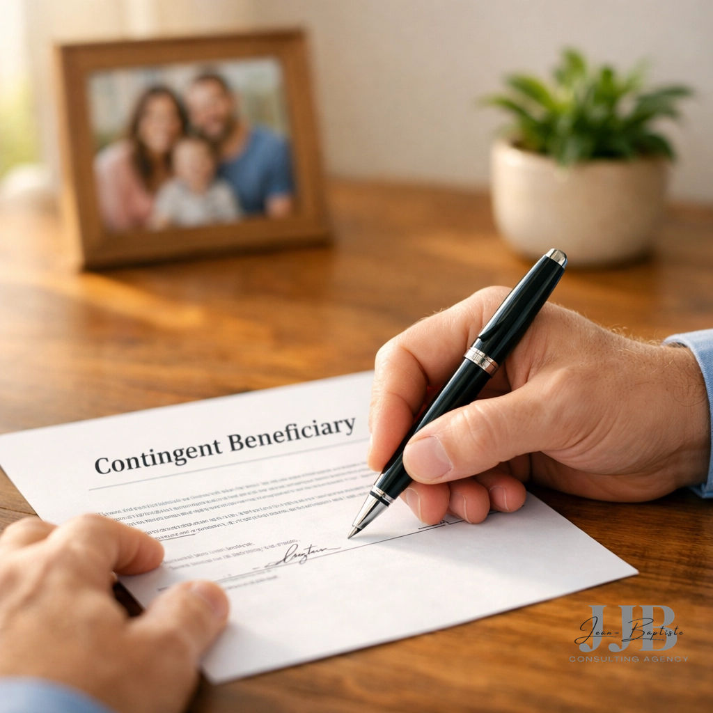 JJBAgency's tweet image. Don't forget the 'backup' plan! Updating your contingent beneficiaries ensures that if something happens to your primary beneficiary, your legacy still goes where you intend. 📝✅ #jeanbaptisteconsulting #EstatePlanning #LegacyPlanning