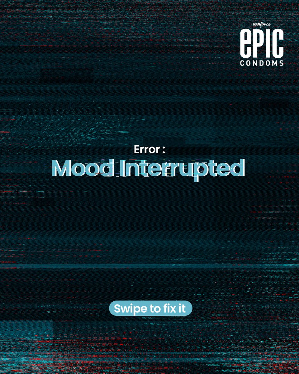 EpicCondoms's tweet photo. Mood buffering ❌
Moment made ✅

Thanks to Epic ThinX Condoms, 0.03mm Ultra-Thin with Easy Peel.

#EpicCondoms #EpicThinXCondoms #UltraThinCondoms https://t.co/qT4mbwSBLU