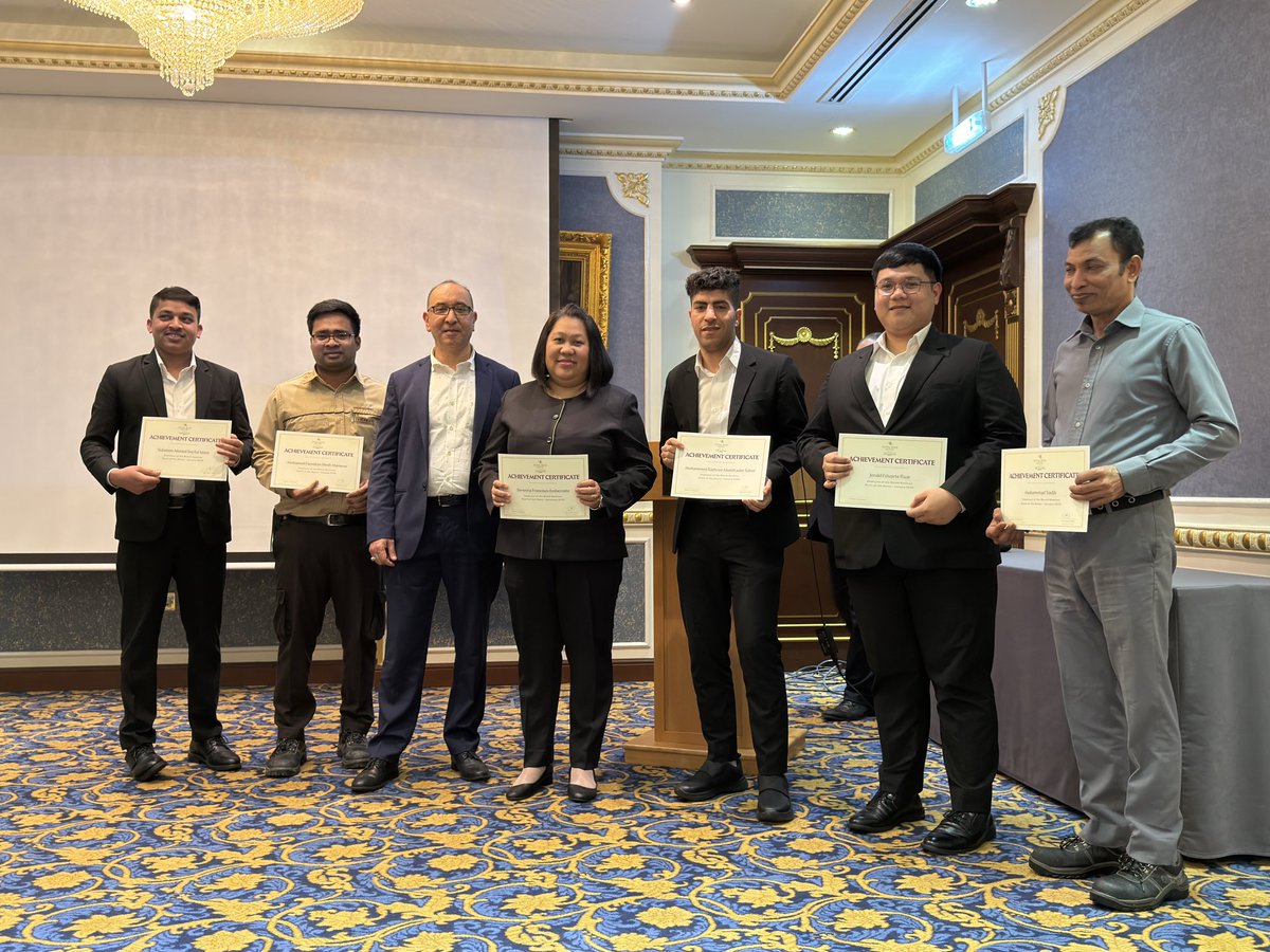 RoyalRoseHotel's tweet photo. Our Town Hall Meeting at Royal Rose Hotel Abu Dhabi brought our team together to align on priorities, strategy, and the road ahead.

United by one vision — delivering excellence in hospitality, so our guests always Feel like royalty.

#TownHall #RoyalRoseHotel https://t.co/uqecpJKRwT