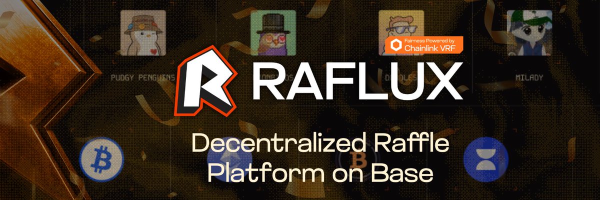 Decentralized raffles are an untapped Web3 sector.

<a href="/Raflux_io/">Raflux</a>  is already building with

✅On-chain transparency
✅ Community-powered rewards
✅Trustless raffle mechanics

This isn’t just a feature. It’s a shift.
Projects like this reward early attention. 👁️
Don’t fade real