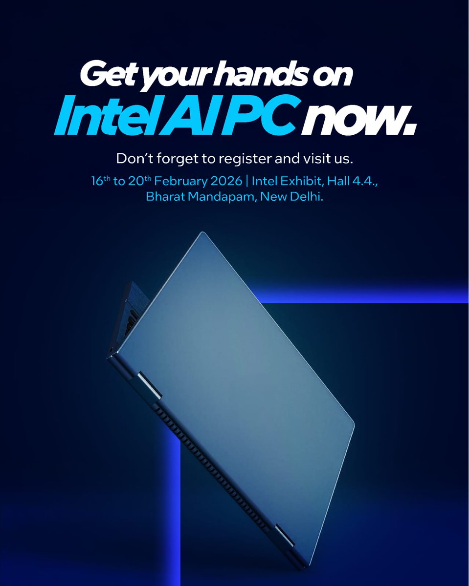 Intel India tweet media