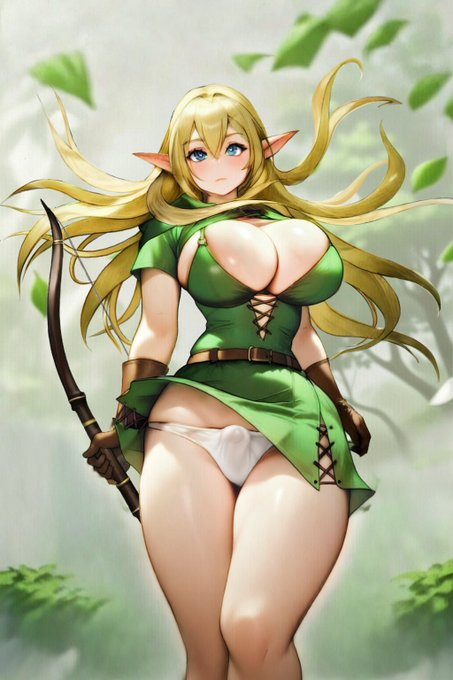 ふたなりエルフちゃん 