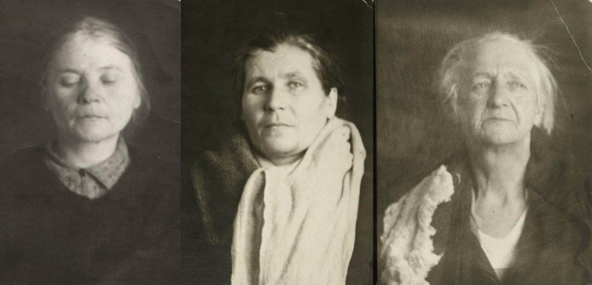 HistoryFoto's tweet image. 17.02.1938 на Бутовском полигоне НКВД были расстреляны 502 человека. Среди убитых госорганами были три уборщицы.
Мария Виноградова, 52 года.
Антонина Виллер, 50 лет. 
Софья Тучкова, 64 года.