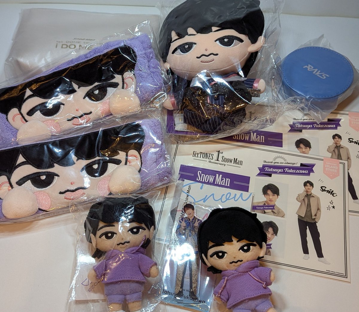 💖新入荷情報💖 SnowMan 深澤辰哉くんの すのチルぬいぐるみ、ビッグ