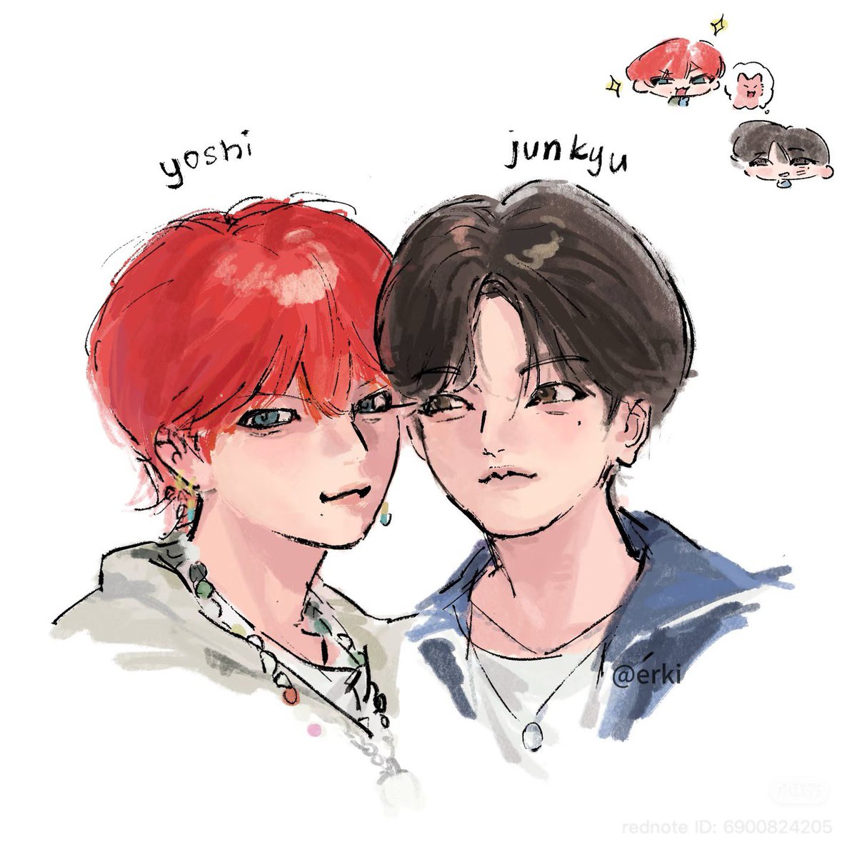 Handsome kitty duo #yoshikyu by érki on xhs

🔗: xhslink.com/o/94J9Yr6wPE3 

#요뀨르트 #규시노리