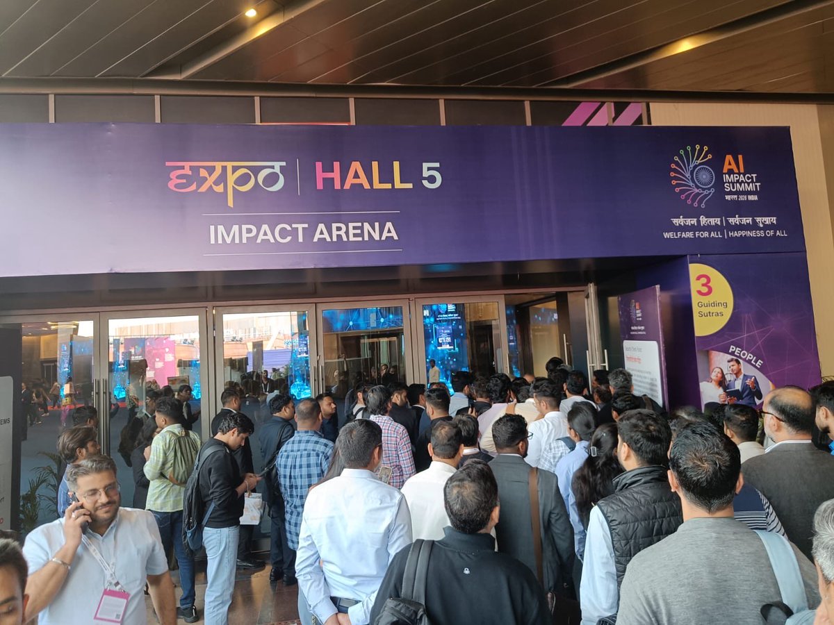 BestMediaInfo's tweet image. AI spectacle or logistical mess? Media hunt for lanyards at the India AI Summit 

bestmediainfo.com/mediainfo/medi… 

#QRcode #MinistryofExternalAffairs #NarendraModi #BharatMandapam #AI #summit