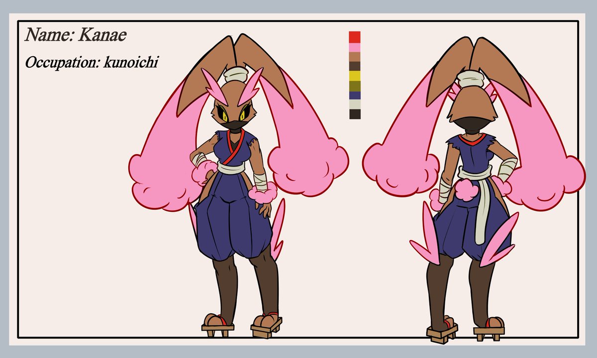 BeaPaw2181's tweet image. Durante el directo de hoy le estuve haciendo lineart a un viejo dibujo, no esperaba acabarla hoy xD 
Me encanta la idea de una coneja ninja uwu