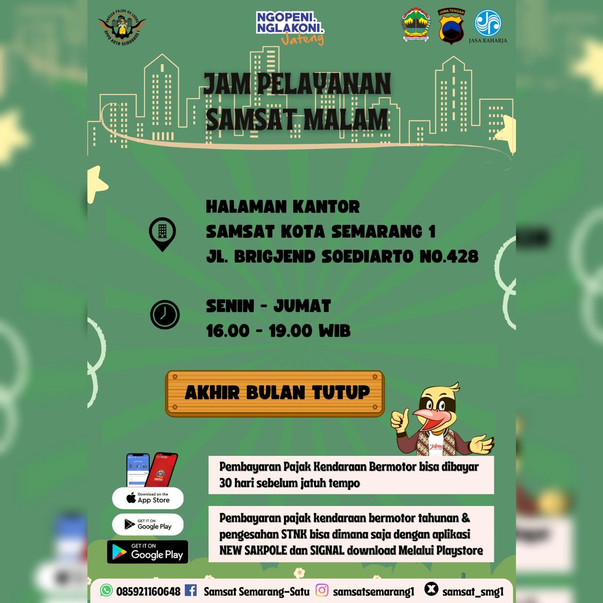 SAMSAT KOTA SEMARANG 1 tweet media