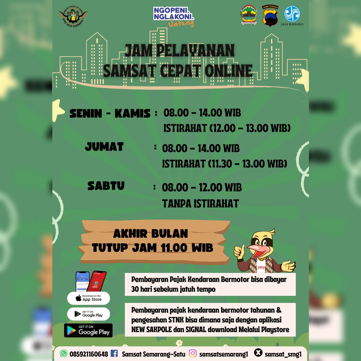 SAMSAT KOTA SEMARANG 1 tweet media