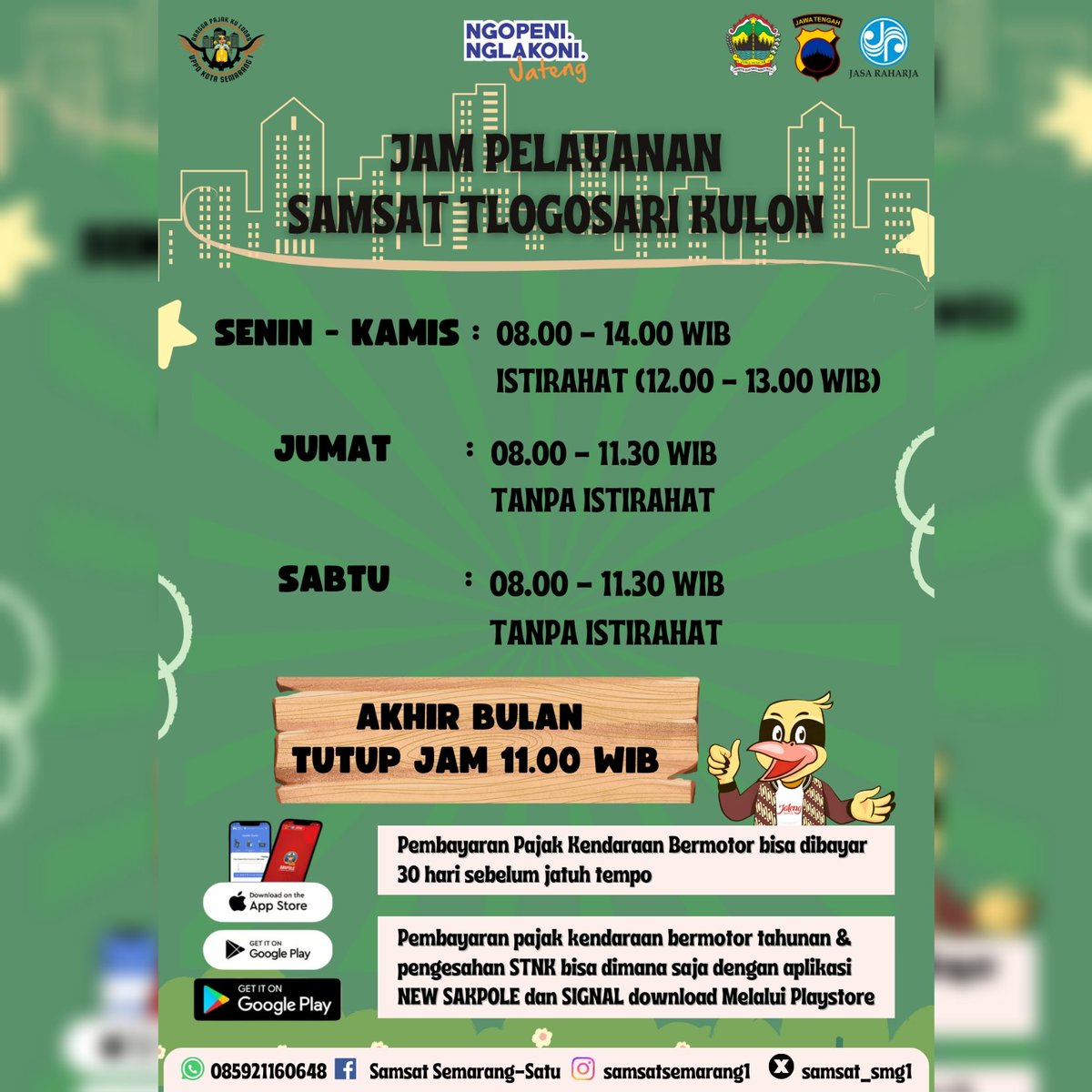 SAMSAT KOTA SEMARANG 1 tweet media