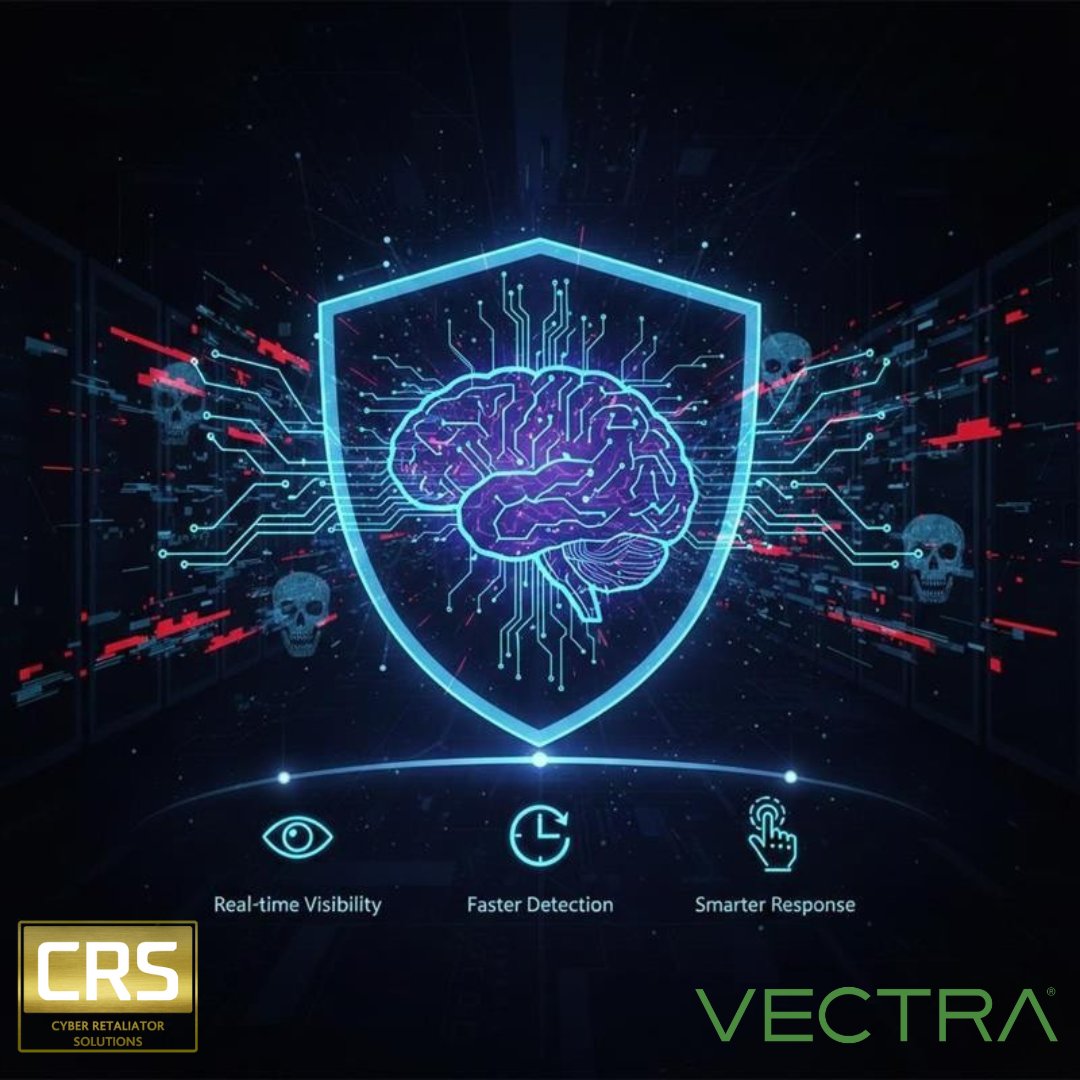 CRS_Cyber's tweet photo. https://t.co/ZVEIDI69RP Stay one step ahead of evolving cyber threats. Vectra AI uses advanced AI to deliver real-time visibility, faster detection, and smarter response.
#AlwaysWinning
#CyberRetaliatorSolutions
#CRS
#CyberSecurity
#Vectra
#VectraAI https://t.co/hUdvMp7nVp